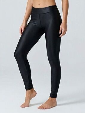 Plush Apparel Black Fleece Lined Leggings